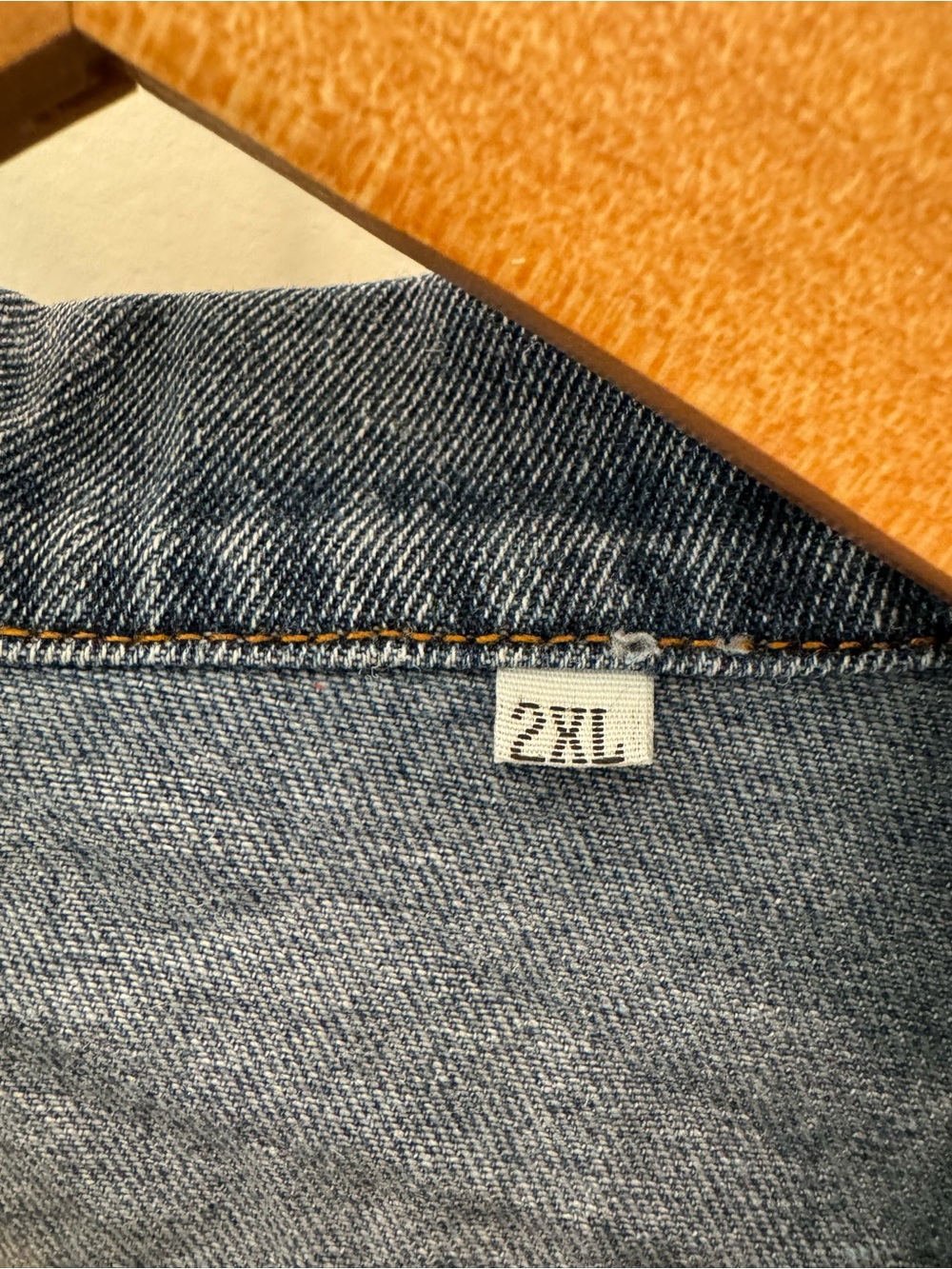 Denim & Aztec Pattern Overshirt Jacket - Blue - Picture 4 of 5